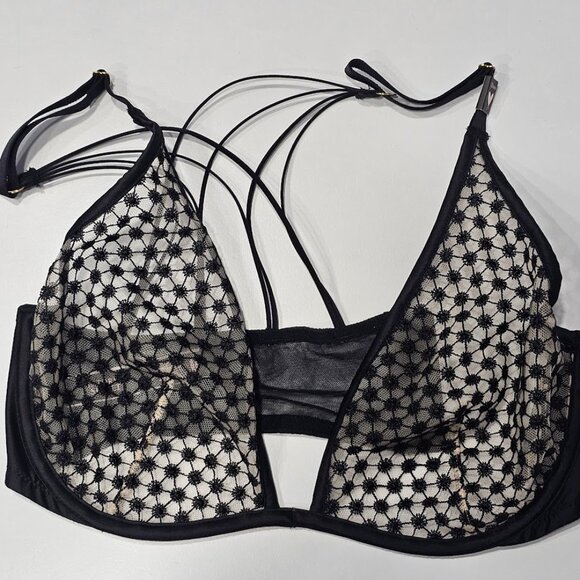 Victoria's Secret Starburst Unlined Plunge Bra 32DDD - Picture 6 of 8